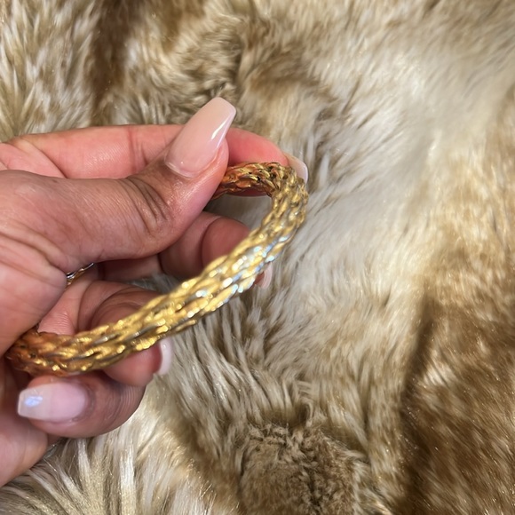 Vintage Chanel Gold Bangle - Picture 3 of 6